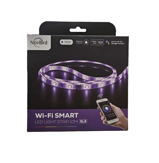 Supfire NiteBird SL3 Ταινία LED Τροφοδοσίας 12V RGB Μήκους 10m και 30 LED ανά Μέτρο Τύπου SMD5050