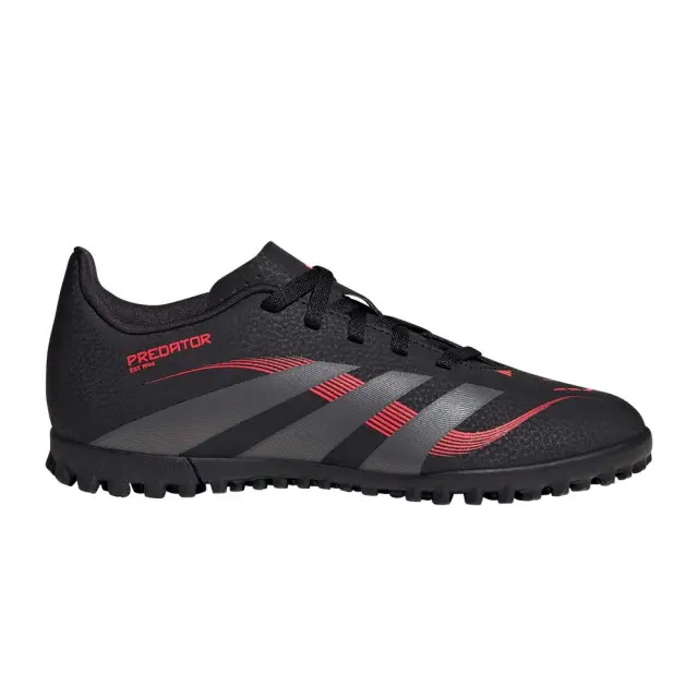 adidas Performance Kids Predator Club TF J Μαύρο - Κόκκινο ID3807 (adidas Performance) - 38 ⅔