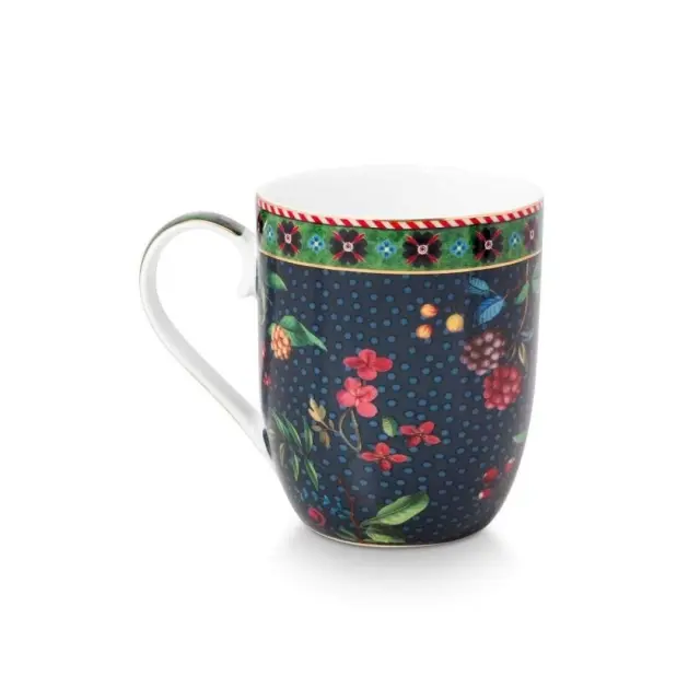 Pip Studio Πορσελάνινη Κούπα / Mug 145ml: Berry Blues