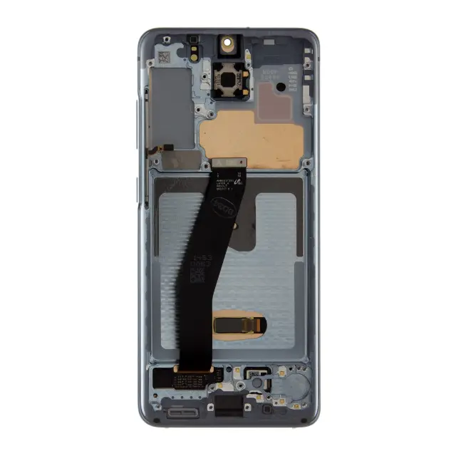 LCD display + Touch + Front Cover Unit Samsung G980/G981 Galaxy S20 Cloud Blue No Camera (Service Pack) 2