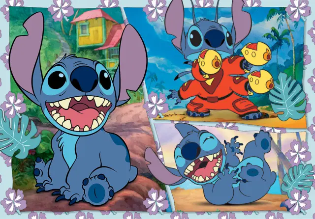 Clementoni Παιδικό Παζλ Maxi Super Color Disney Stitch 104 Τμχ 3