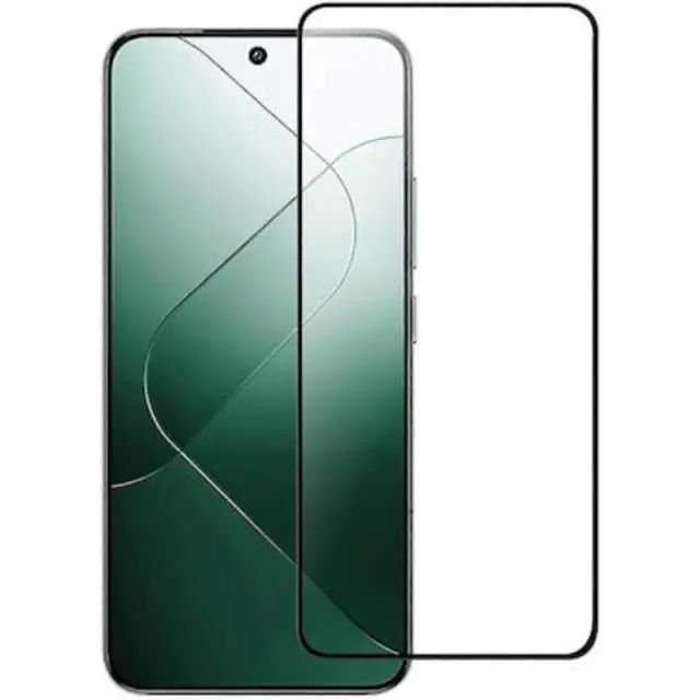 Tempered Glass Full Cover για Xiaomi 14T/14T Pro- Black OEM