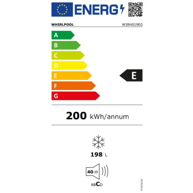 ΚΑΤΑΨΥΚΤΗΣ ΜΠΑΟΥΛΟ W3RHS19EG WHIRLPOOL (E)