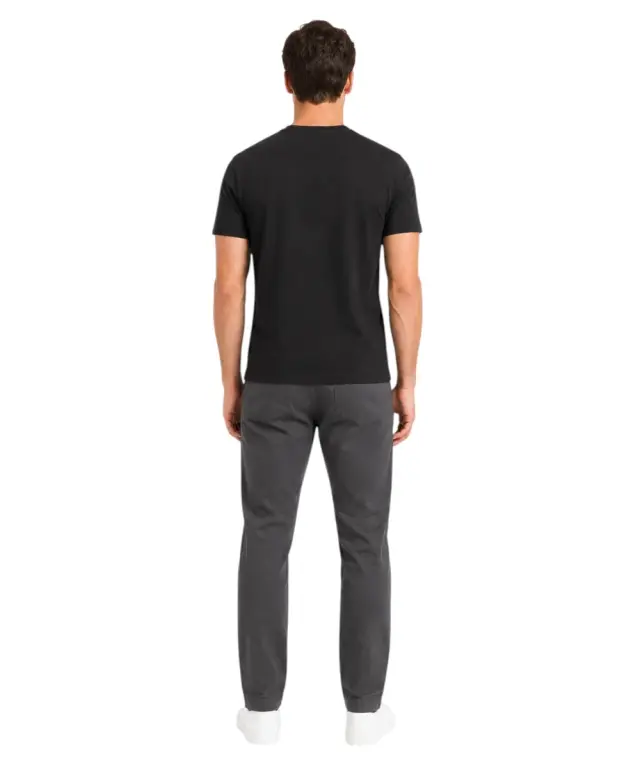 Marina Militaire - Ανδρικό Κοντομάνικο Μπλουζάκι T-Shirt MYT189C-0014 Μαύρο 3
