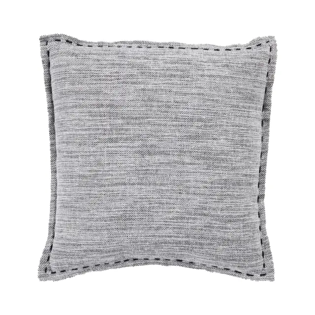 Das Home Διακοσμητικο Μαξιλαρι 40X40 0285 Black Black