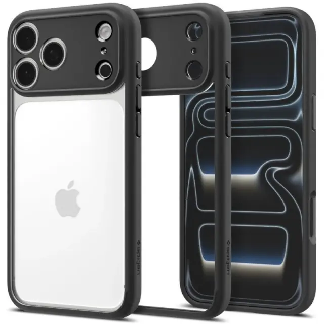 Θήκη TPU & PC Spigen Apple iPhone 18 Pro Max/ 17 Pro Max Ultra Hybrid Μαύρο N71788