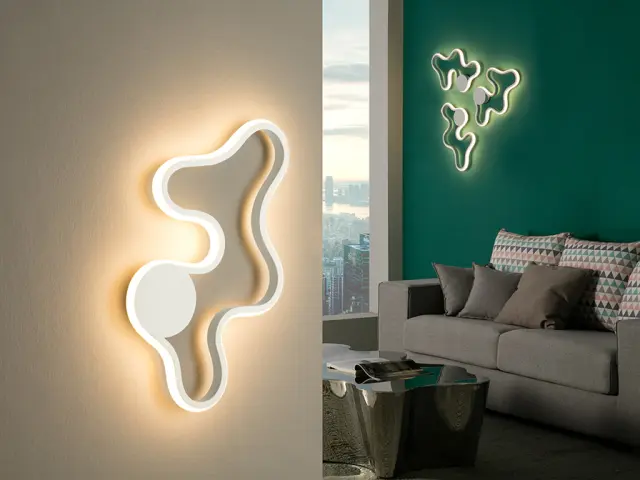 MAREA WHITE WALL LAMP φωτιστικό τοίχου Άσπρο