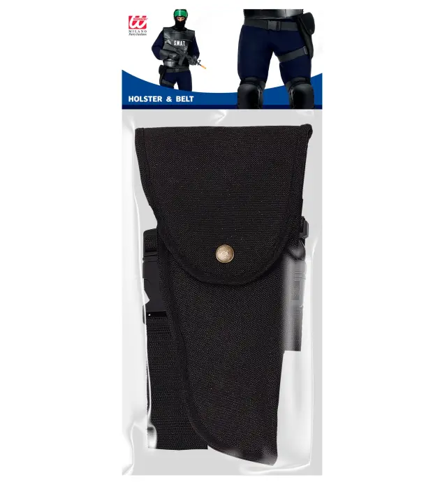 Αποκριάτικο Αξεσουάρ Θήκη Όπλου Swat (Widmann) (W-00050) 2