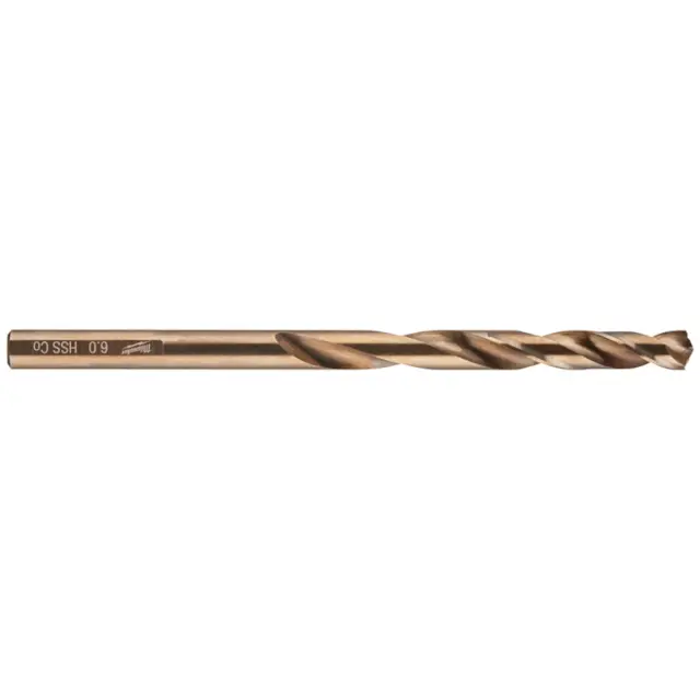 Τρυπάνι Κοβαλτίου HSS-G 6mm DIN338 MILWAUKEE RED COBALT