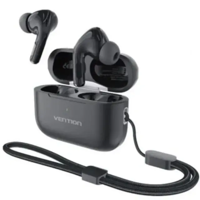 VENTION True Wireless Bluetooth Earbuds ECHO LITE E11 Plus Black (NBVB0-Plus) (VENNBVB0-Plus)