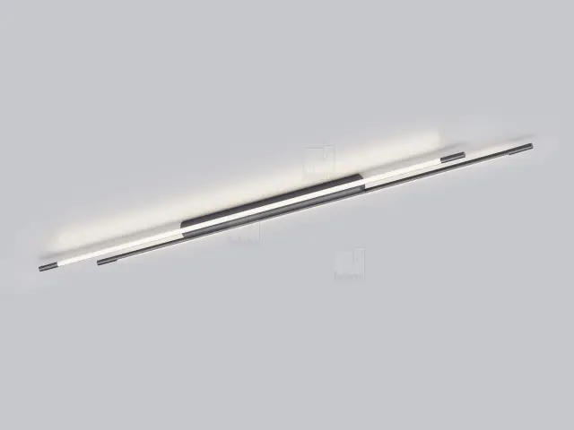 LEDA οροφής φωτιστικό 150 cm ανωδιωμένο τιτάνιο γκρι LED Γκρί Σκούρο Γκρί 3