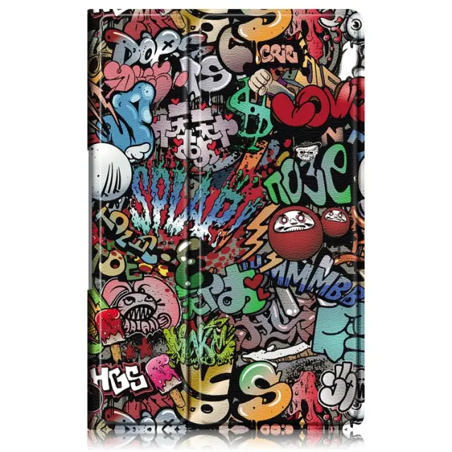 Flip Cover Θήκη για Lenovo Tab Plus 11.5- Graffiti OEM 2