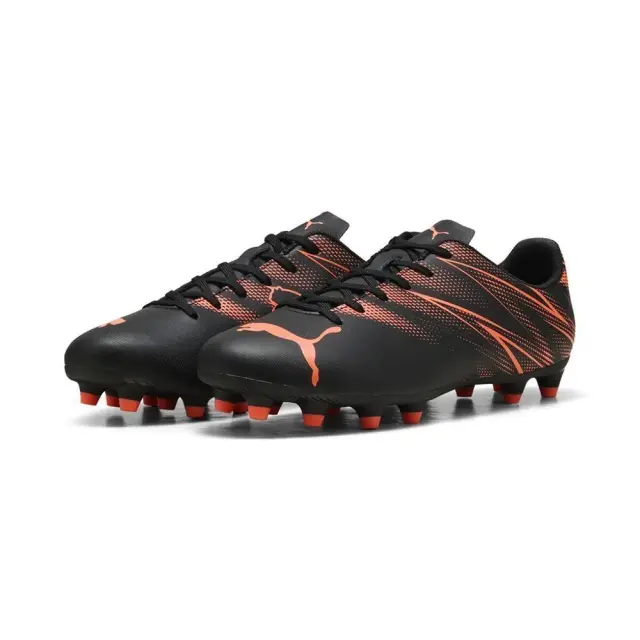 Puma Attacanto FG AG (107477-12) - Μαύρο-Πορτοκαλί 3