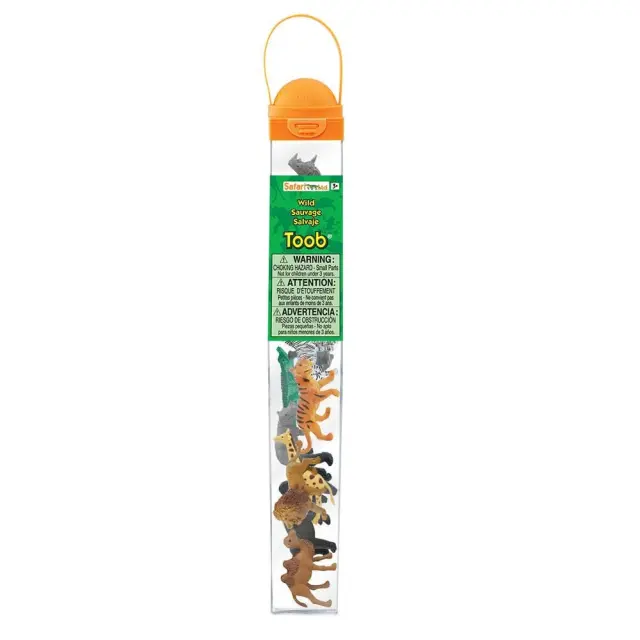 Safari Ltd Μινιατούρες Wild TOOB “Άγρια Ζώα” για 3+ ετών 695004 3