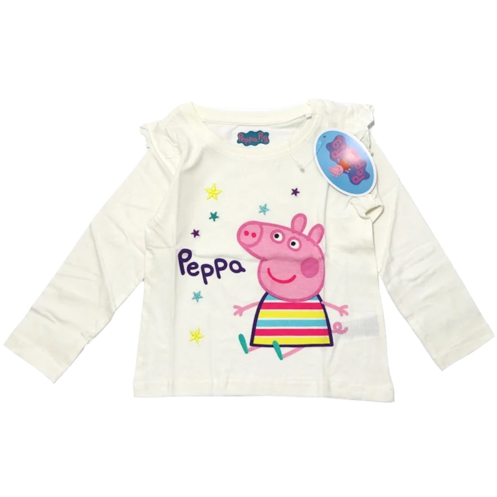 Μπλούζα Μακρυμάνικη Peppa Pig White 8020401 - 24 M (92cm)