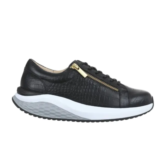 MBT Sneakers Γυναικείο δέρμα Μαύρο MBT/FERRO BLACK/GREY