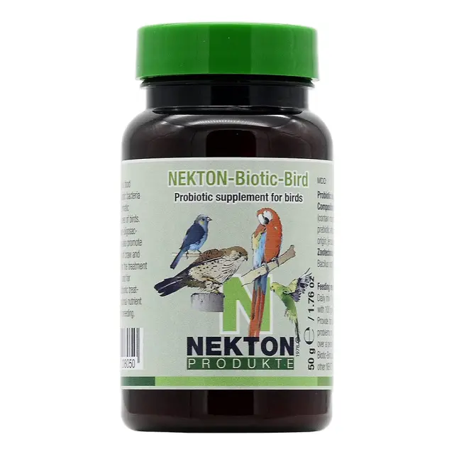 Nekton Biotic Bird Προβιοτικό και Πρεβιοτικό Συμπλήρωμα για Υγιή Εντερική Χλωρίδα και Ανάρρωση Πτηνών 50gr