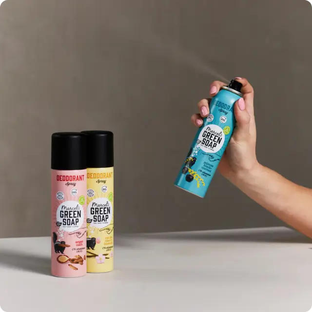 Marcel’s Green Soap αποσμητικό σπρέι βανίλια & ανθος κερασιάς 150ml 3