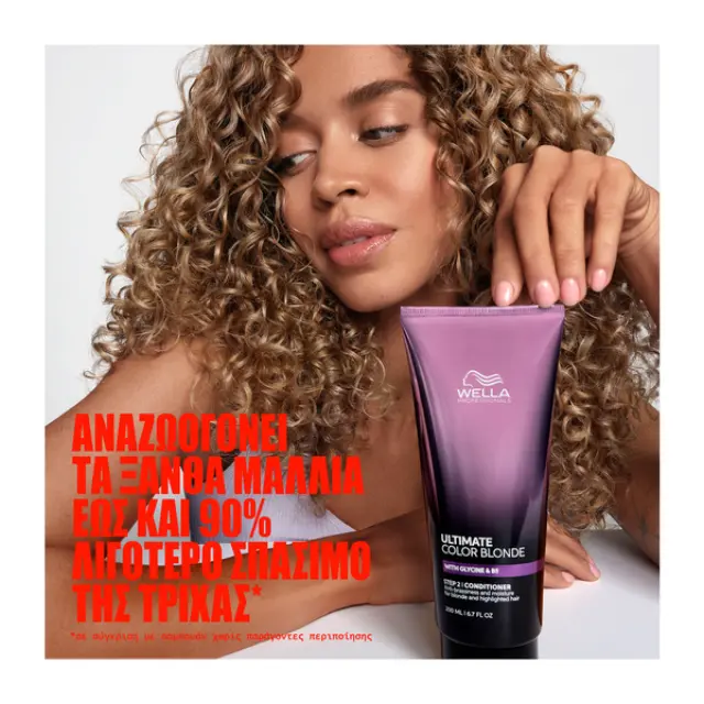 Wella Professionals Ultimate Color Blonde Conditioner 200ml 3