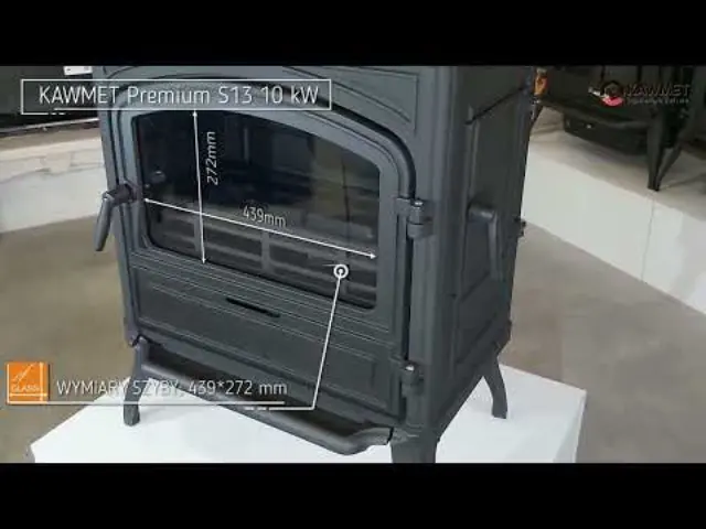 Ενεργειακή Σόμπα Ξύλου 10kW από Μαντέμι Premium EOS S13 ECO - KAWMET 2