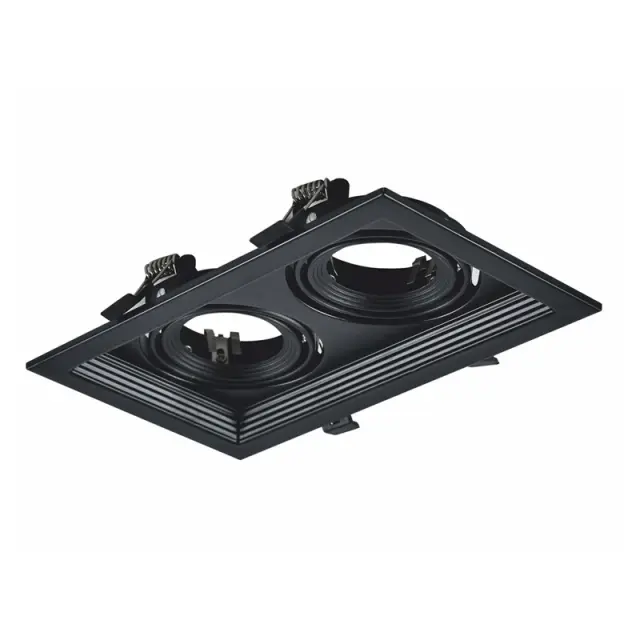 BLACK COLOR ΣΠΟΤ 2xGU10 130x225 / XMGU2B