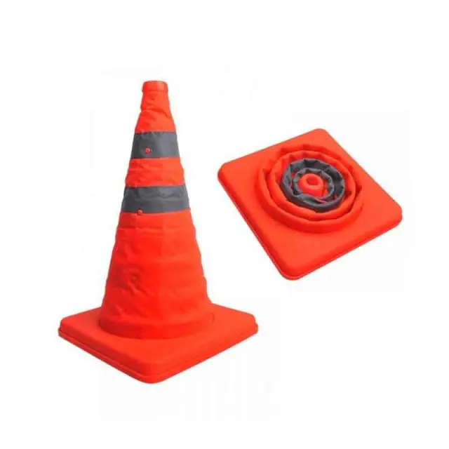 Πτυσσόμενος Κώνος Σήμανσης 35cm – Collapsible Safety Traffic Cone 0226054