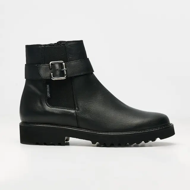 Mephisto Μποτάκια Γυναικείο δέρμα Μαύρο MEP/SIENA BLACK