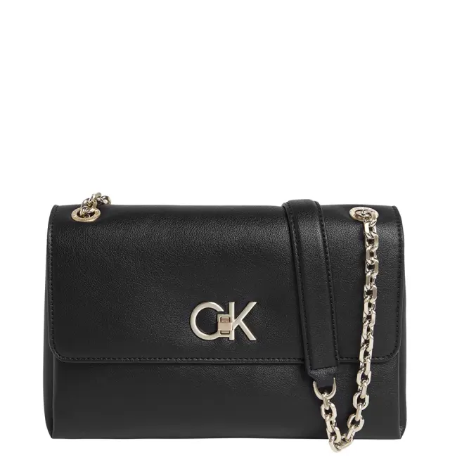 Τσάντα CALVIN KLEIN Re-Lock 10749 Μαύρο
