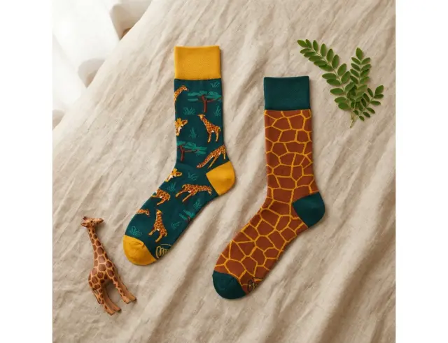 Κάλτσες The Giraffe Many Mornings με μέγεθος 39-42 - ΕνηλίκωνThe Giraffe Regular 39-42