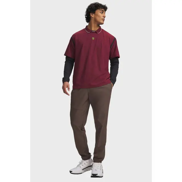 Under Armour Vibe Woven Jogger (1386557-200) - Καφέ 3