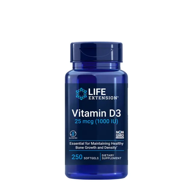 Life Extension Vitamin D3 25 mcg (1000 IU)