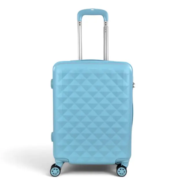 Σκληρή Βαλίτσα Καμπίνας PLAYFULBAGS PS067C. (55x40x20) Max 40lt - Ροζ/Χρυσό