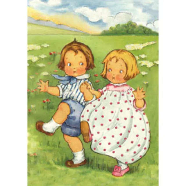 Χαρτί 3D Decoupage Dancing Babies 12x20cm