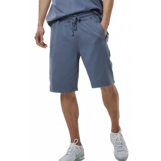 Body Action Men's Essentials French Terry Shorts Πετρόλ 033516-04E (Body Action)