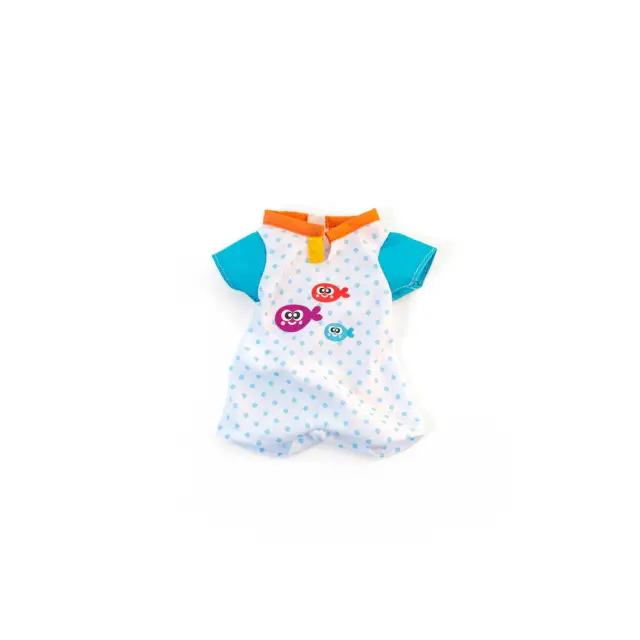MINILAND DOLLS ΣΕΤ ΡΟΥΧΑ ΓΙΑ ΚΟΥΚΛΑ COLD WEATHER BLUE DOT PJS SET 32 ΕΚ