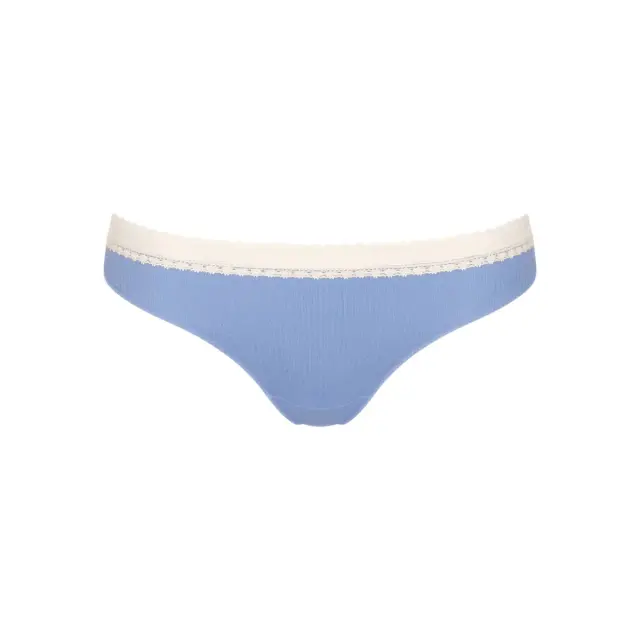 Sloggi Γυναικείο Brazil GO Ribbed H Brazil - Διπλό Πακέτο, Χρώμα Γαλάζιο - S 2