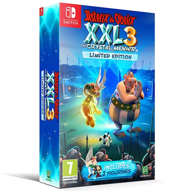 Asterix & Obelix XXL 3: The Crystal Menhir Limited Edition (Nintendo Switch) USED