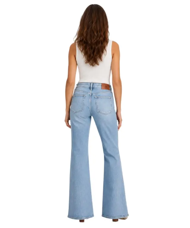 Calvin Klein - Γυναικείο Παντελόνι Jeans high rise straight LV047G707G-YM3 Μπλε 3