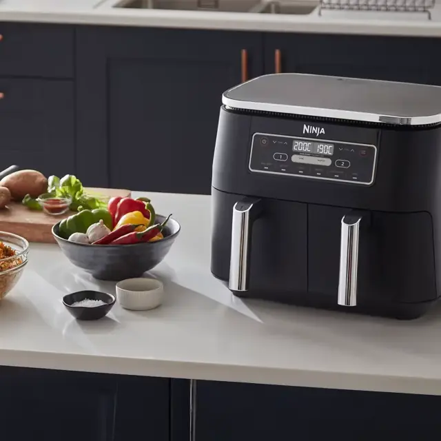 Ninja Air Fryer Dual 2470W 7.6L (AF300EUR) (SNIAF300EUR) SHARK NINJA 2