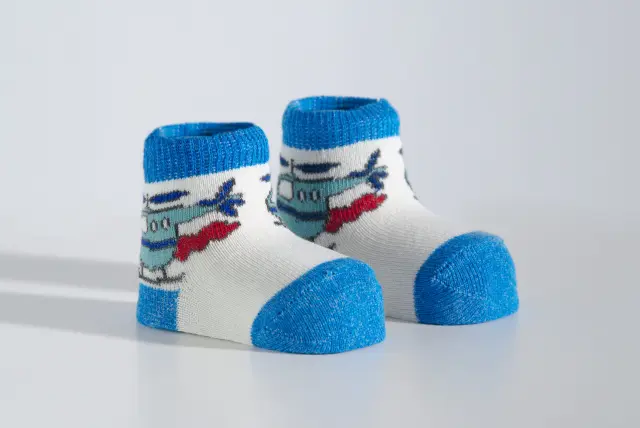 Socks Baby Combo 3pcs Helicopter Colours 3