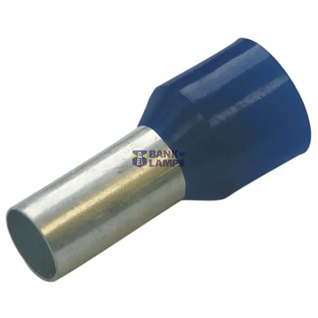Insulated ferrule 2.5/8 blue