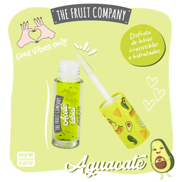 The Fruit Company Έλαιο Χειλιών Avocado 2