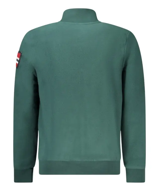 Norway Nautical School - Ανδρική Ζακέτα Φούτερ Fleece 859532-ALPINE Πράσινο 2