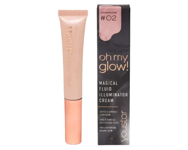 YOUSTAR 02 CHAMPAGNE OH MY GLOW! ILLUMINATOR CREAM 2