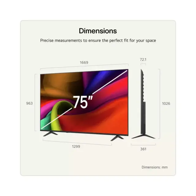 ΤΗΛΕΟΡΑΣΗ 75'' NANO UHD 75NU8E0B3LA LG 2
