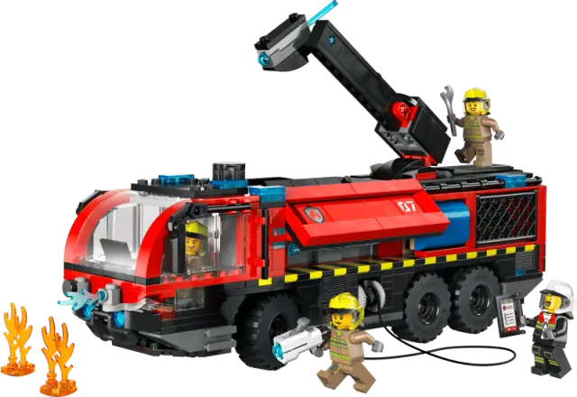LEGO® City Airport Fire Truck για 7+ Ετών 691τμχ - 60499