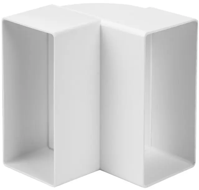 Europlast KLV - Σύνδεσμος Αγωγών Πλαστικός, Γωνιακός 90°, Κάθετος, 110x55mm