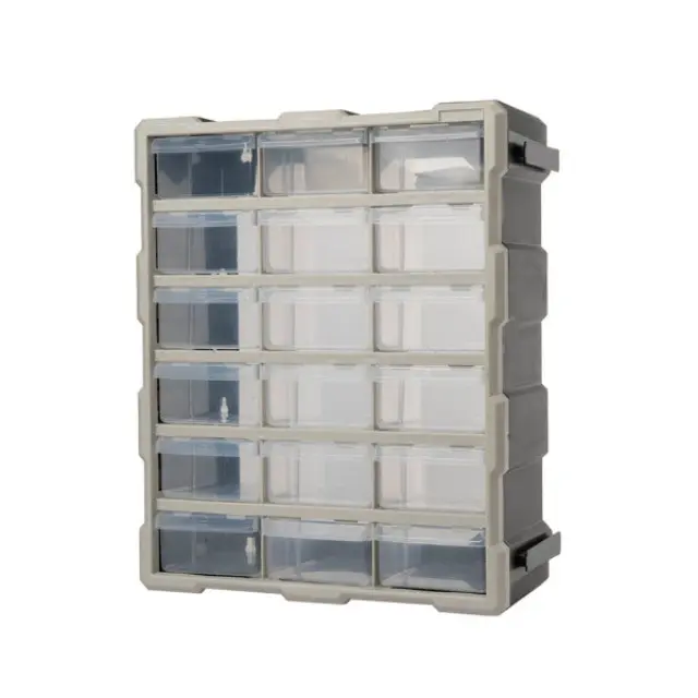 Storagebox 18 compartments 38,1 x 46,5 x 15,8 cm