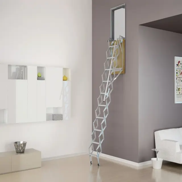 Monotex Scala Wall Parete Verticale Σκάλα Επιτοίχια Πτυσσόμενη 70x130cm με Μέγιστο Ύψος 3m / PARETE