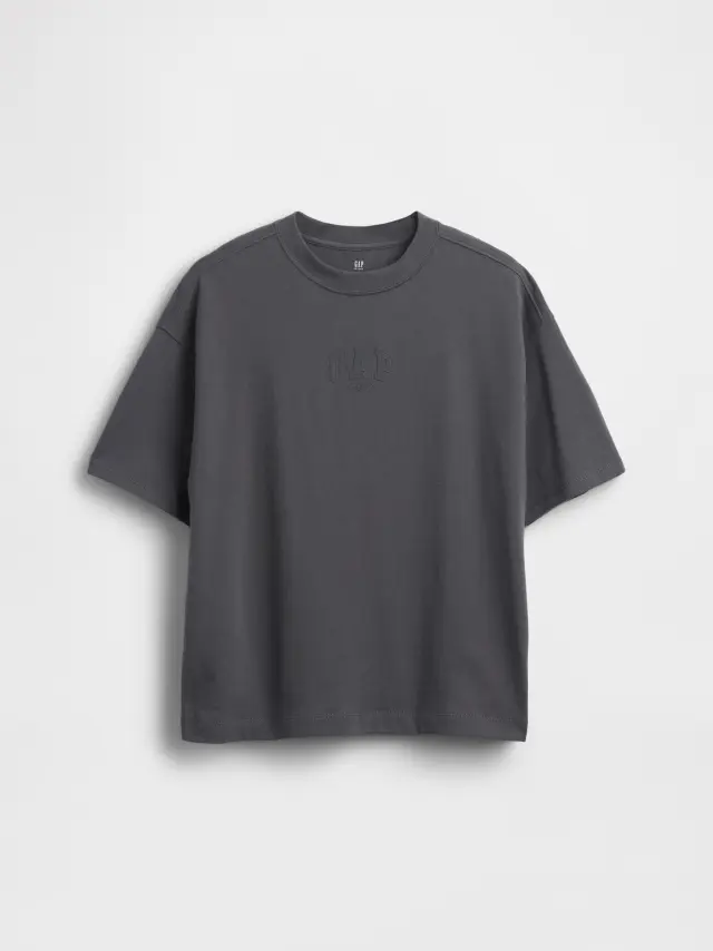 Παιδική Μπλούζα Oversized blue slate